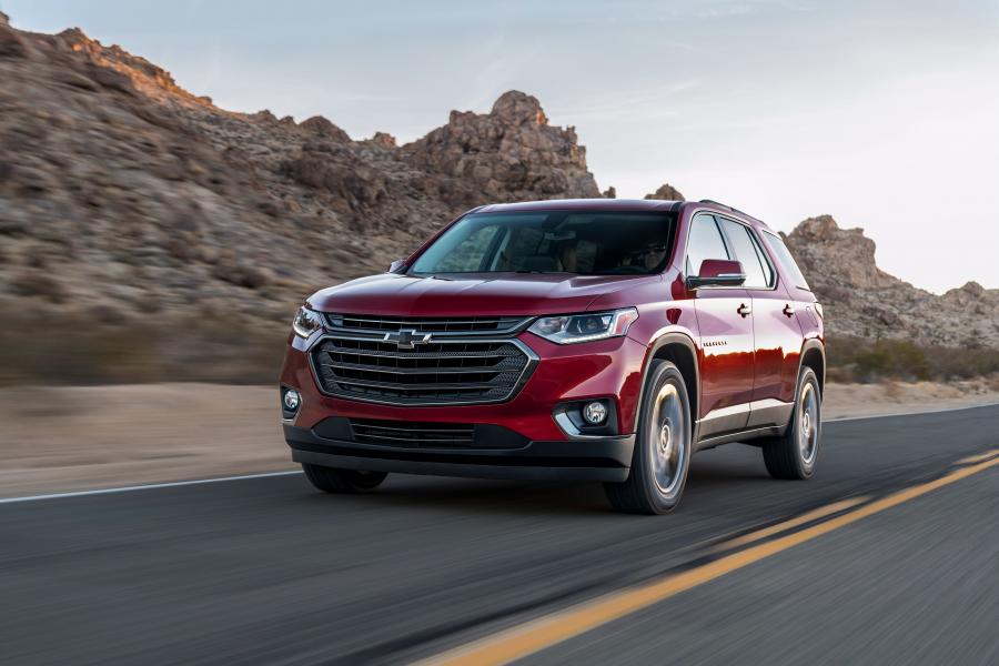  Chevrolet Traverse RS 2018 года  (фото 1 из 7)